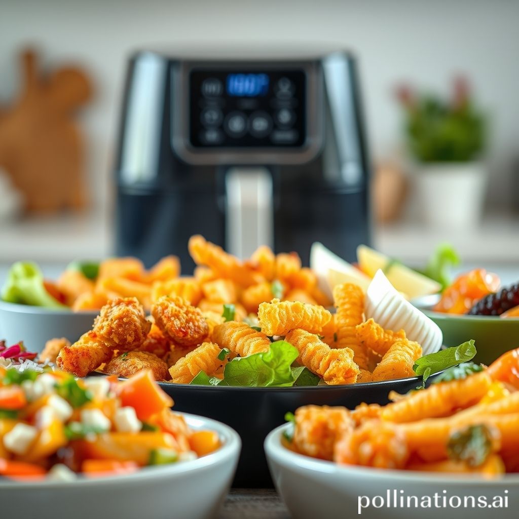 Air Fryer with Food