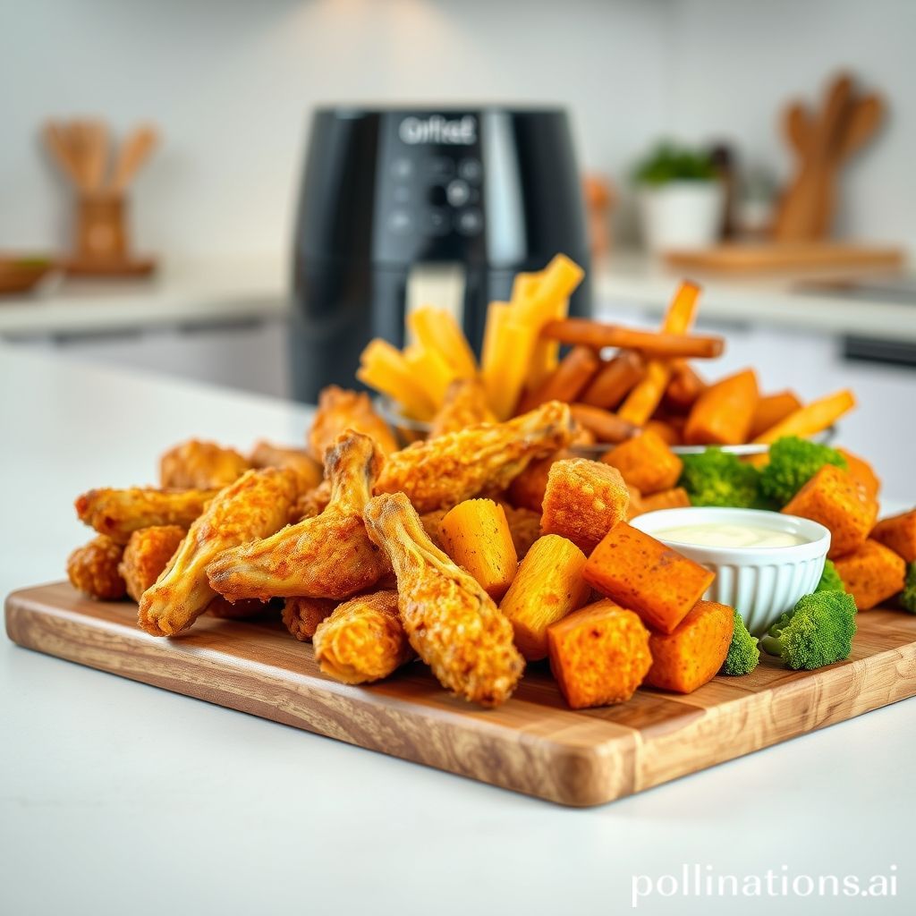 Delicious air fryer meal